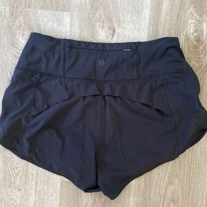 Athleta Jet Black Performance Shorts